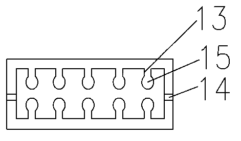 BBU wire distribution cavity