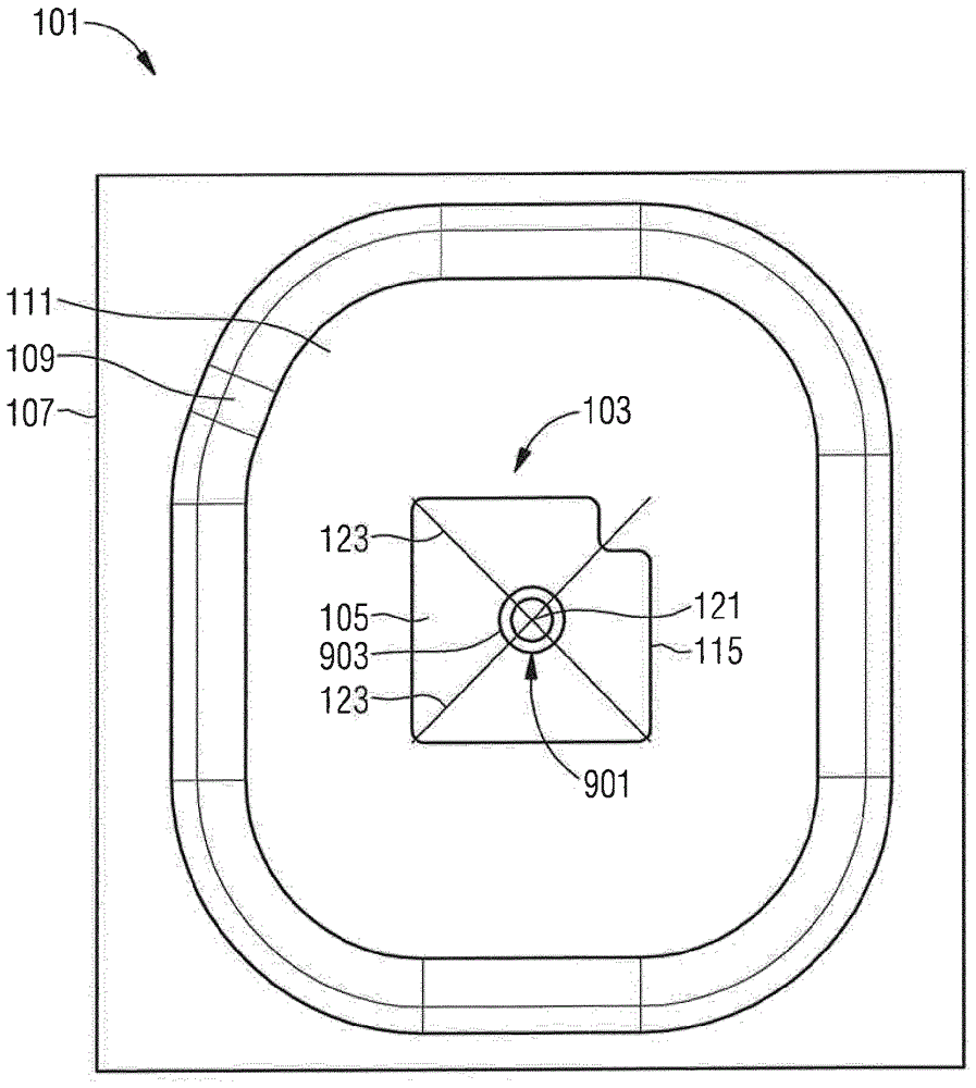 Method and apparatus for processing an optoelectronic component