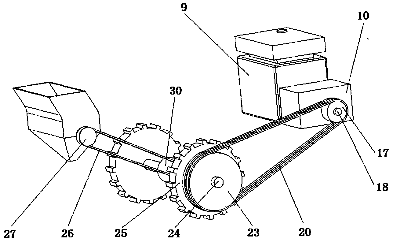 Potato planting machine