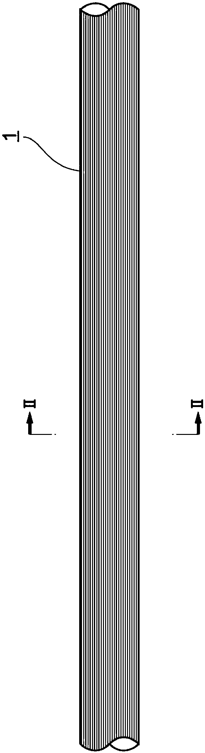 HIGH STRENGTH FIBER COMPOSITE MATERIAL CABLE and manufacturing method thereof