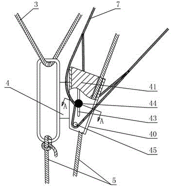 Deepwater net cage capable of being lifted and resisting wind waves