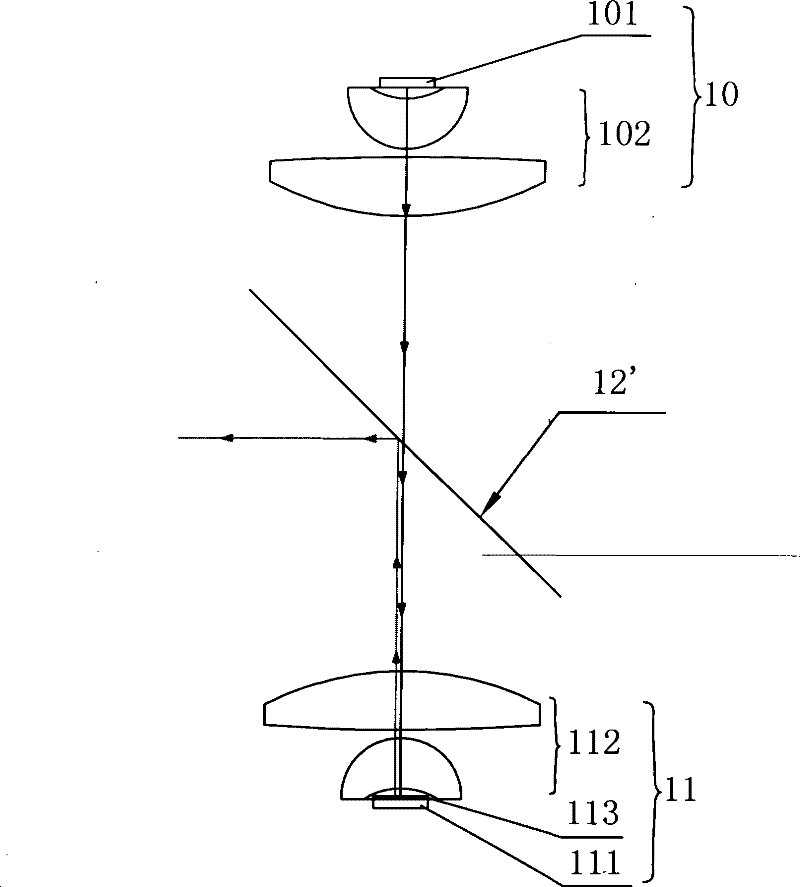 Multi-pump light source based on fluorescent powder and projection optical engine using multi-pump light source