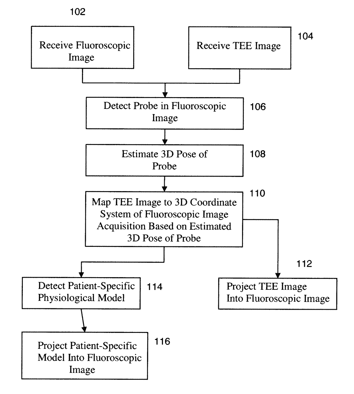 Method and system for registration of ultrasound and physiological models to X-ray fluoroscopic images