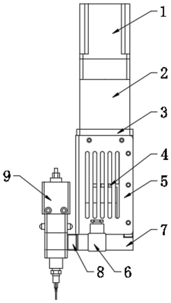 Servo metering valve