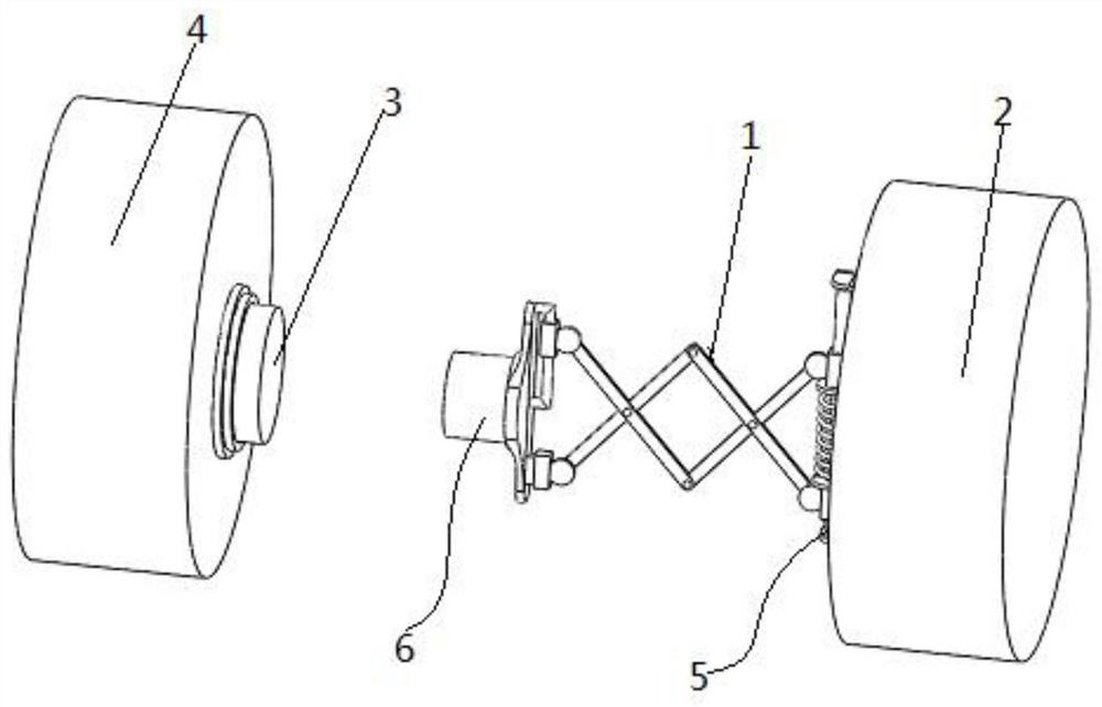 Anti-collision device for moving part