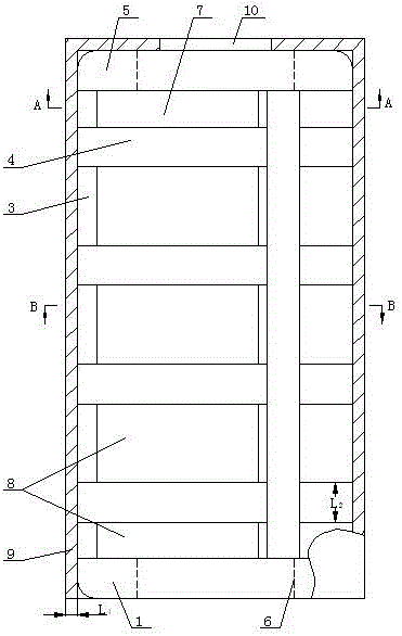 A grid structure steel bar connector and its construction method