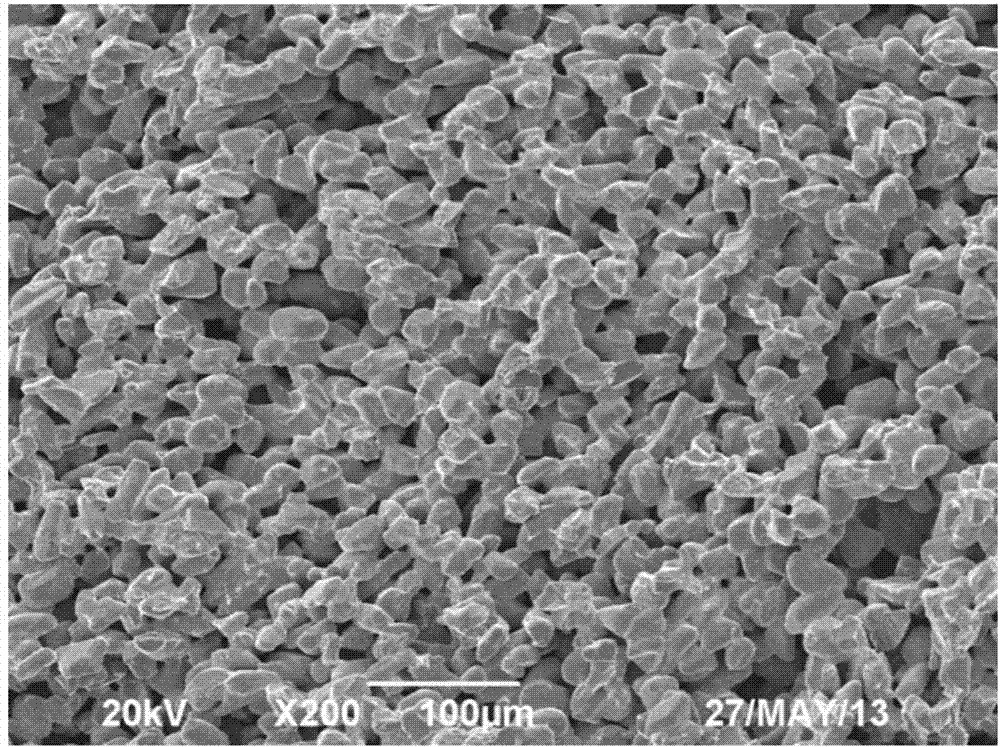 Acid and alkali corrosion-resistant silicon carbide porous support