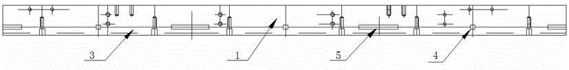 Segmented jaw for reducing machine