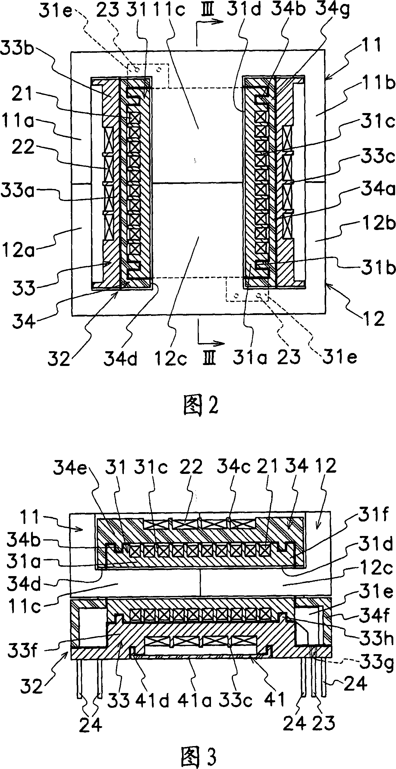 Thread winding device and assembling method thereof