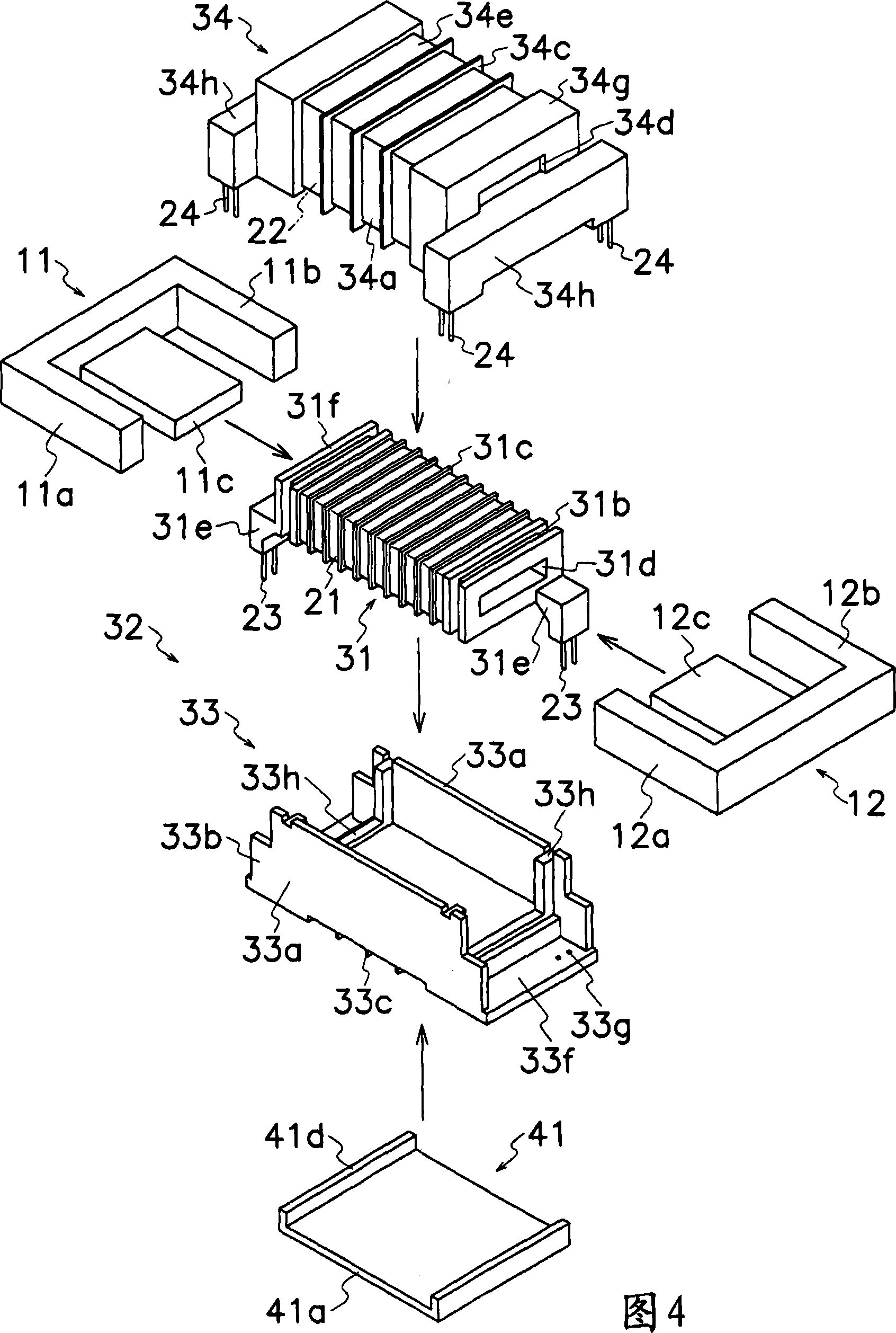 Thread winding device and assembling method thereof