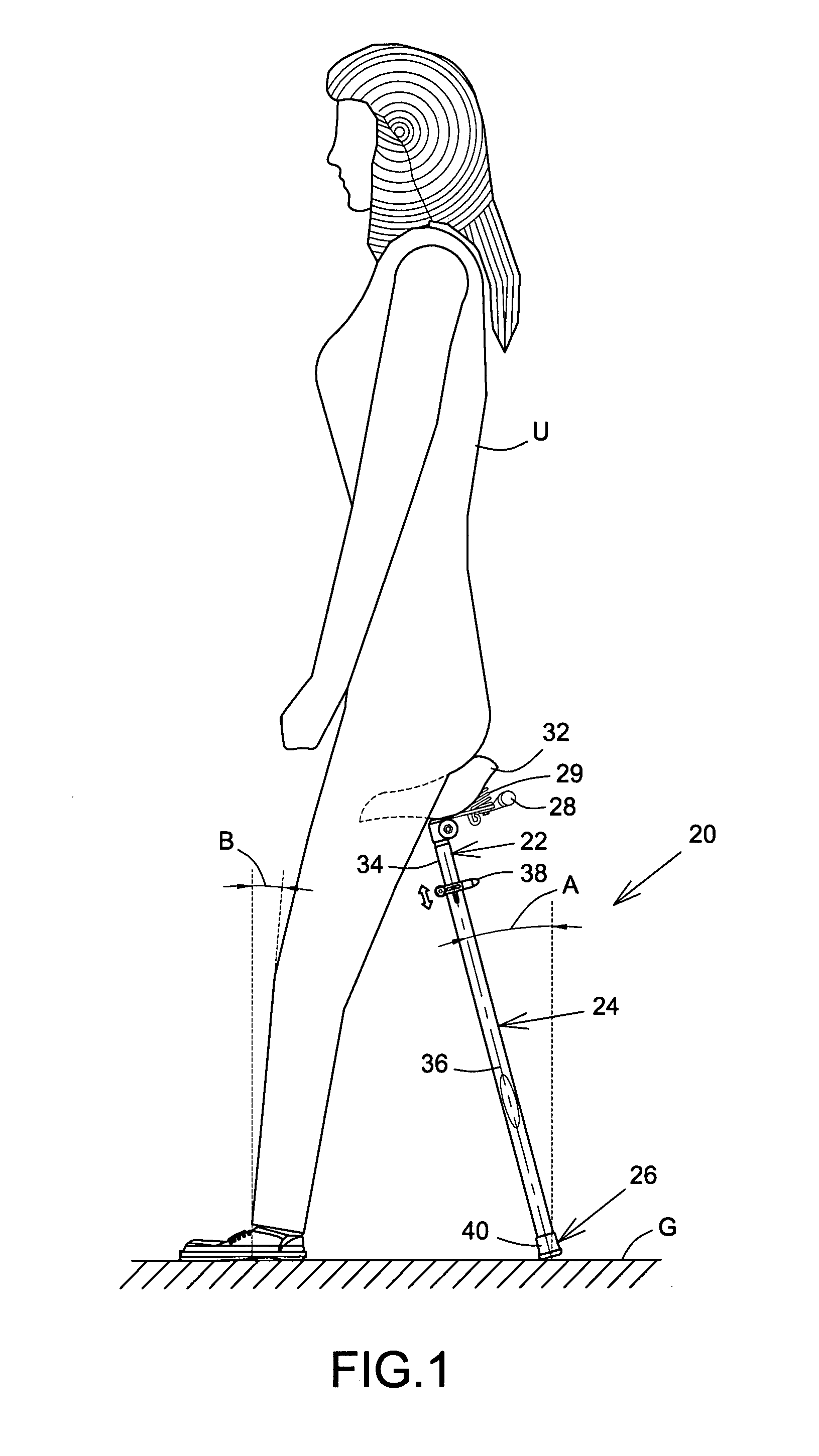 Single-leg support