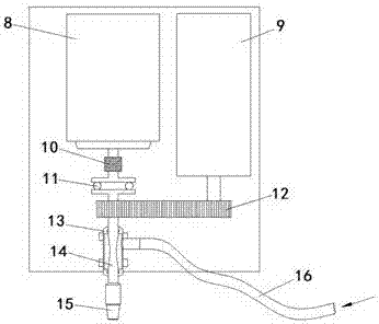 Rotary drilling large-scale experimental bench with adjustable well deviation and vertical-depth ratio