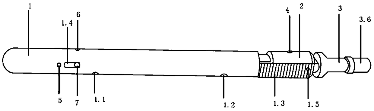 Oil pipe perforator and method for preventing throttling mouth from choking