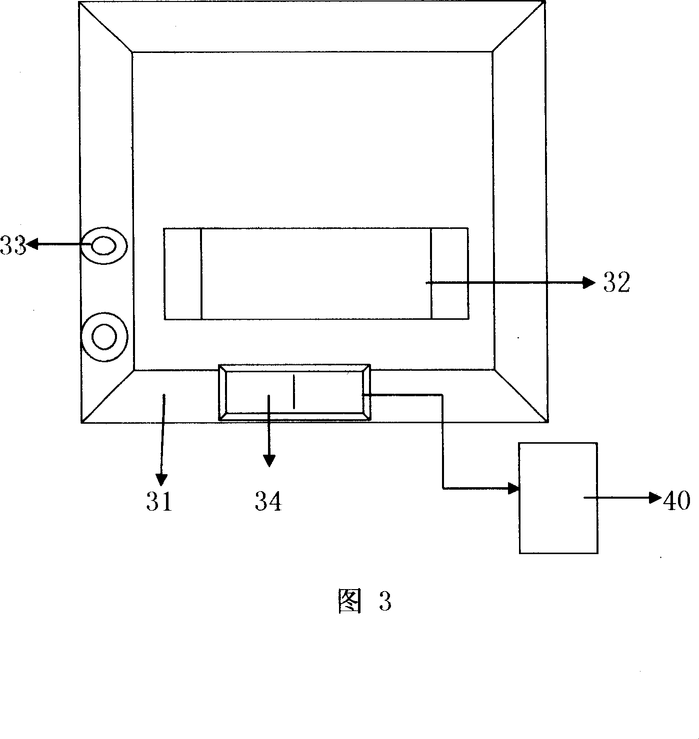 Atom power supply system for display