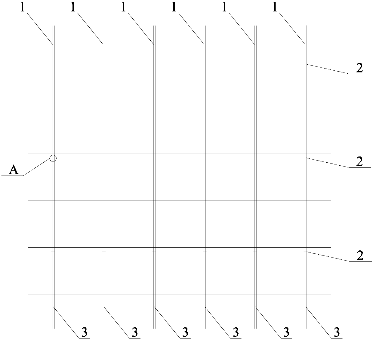 Fabricated steel welded mesh and preparation method thereof