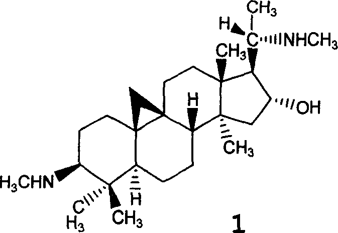 First-class new medicine cyclovirobuxine D series for treating cardiovascular and cerebrovascular disease and method for preparing the same