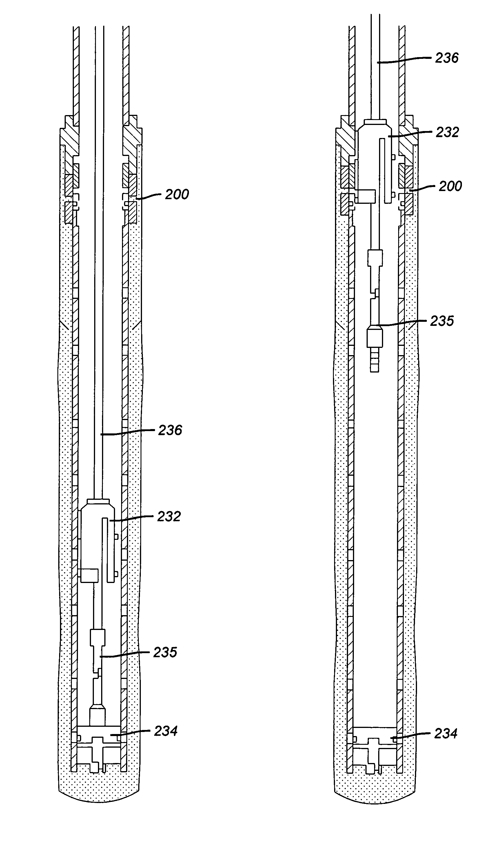 One trip cemented expandable monobore liner system and method