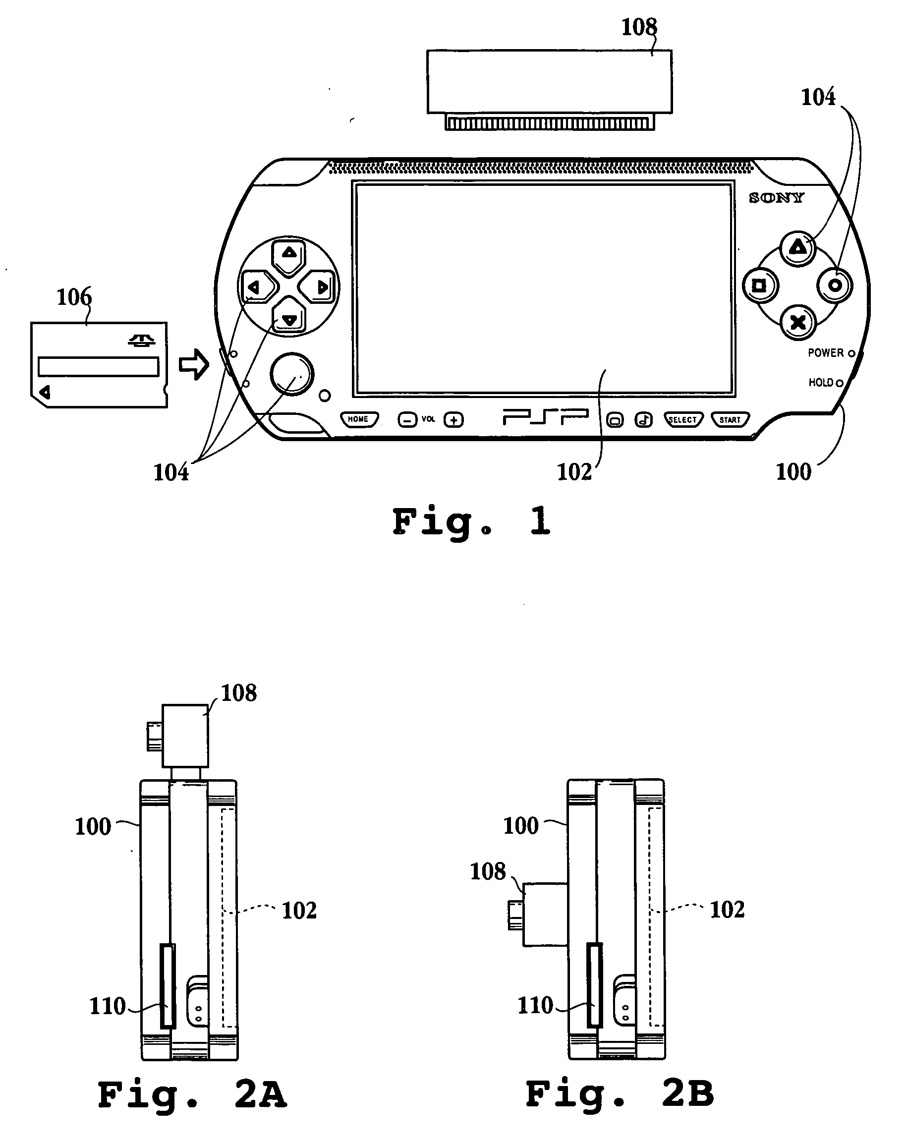 Portable augmented reality device and method