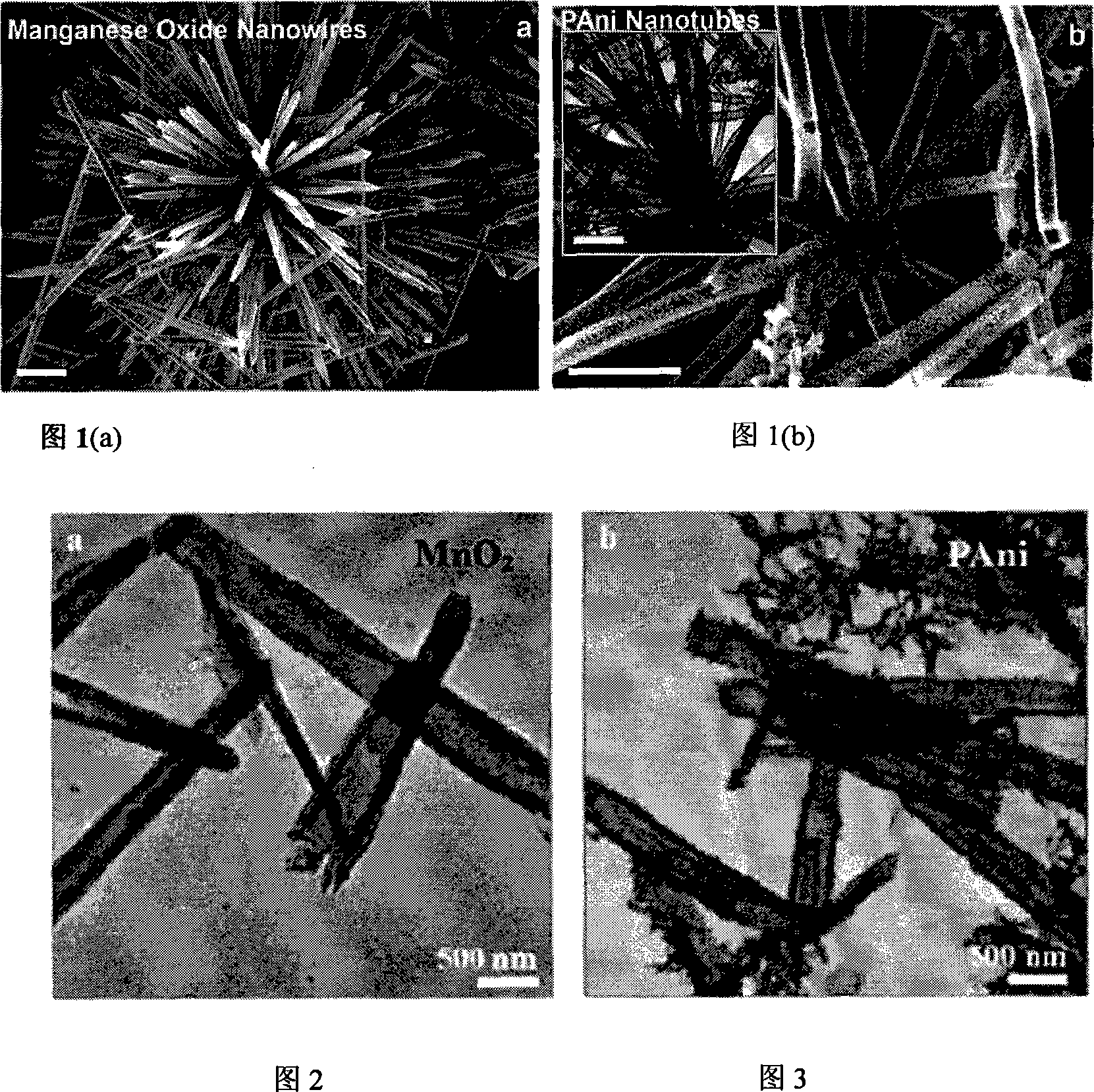 Method for synthesizing controlable template of Nano polyaniline tube