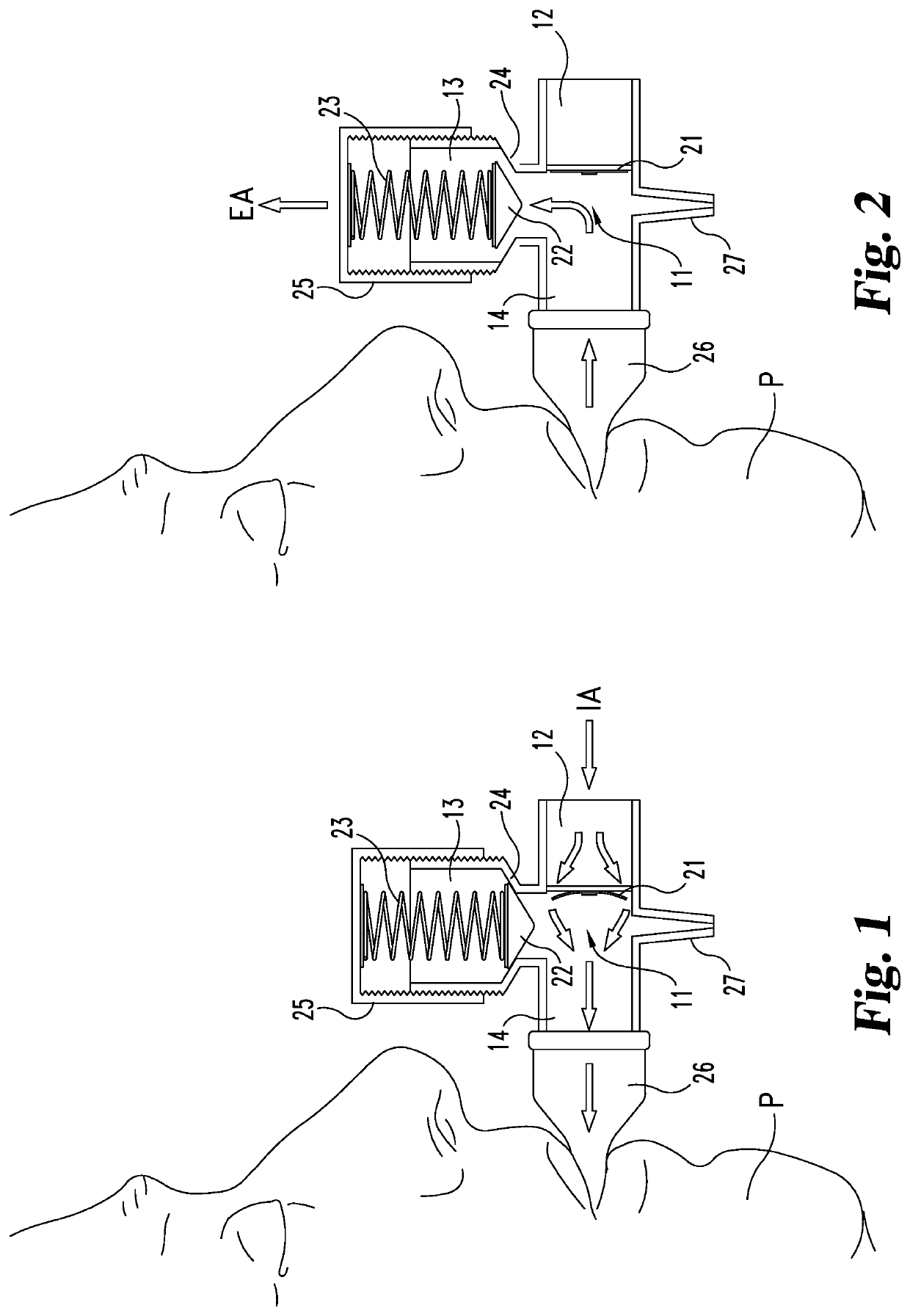 Positive expiratory pressure devices with flutter valve