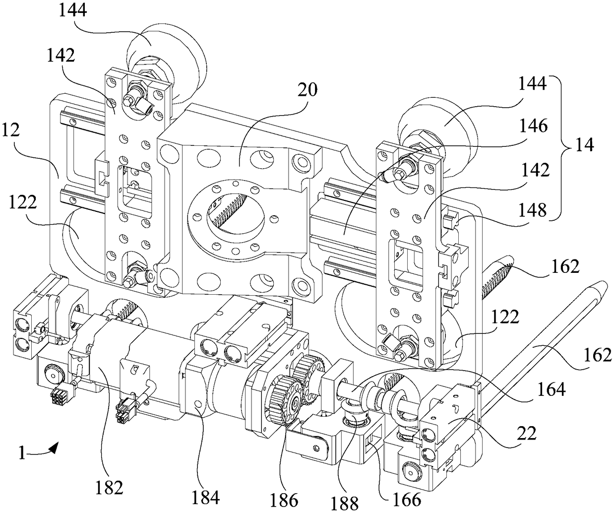 Manipulator mechanism and robot