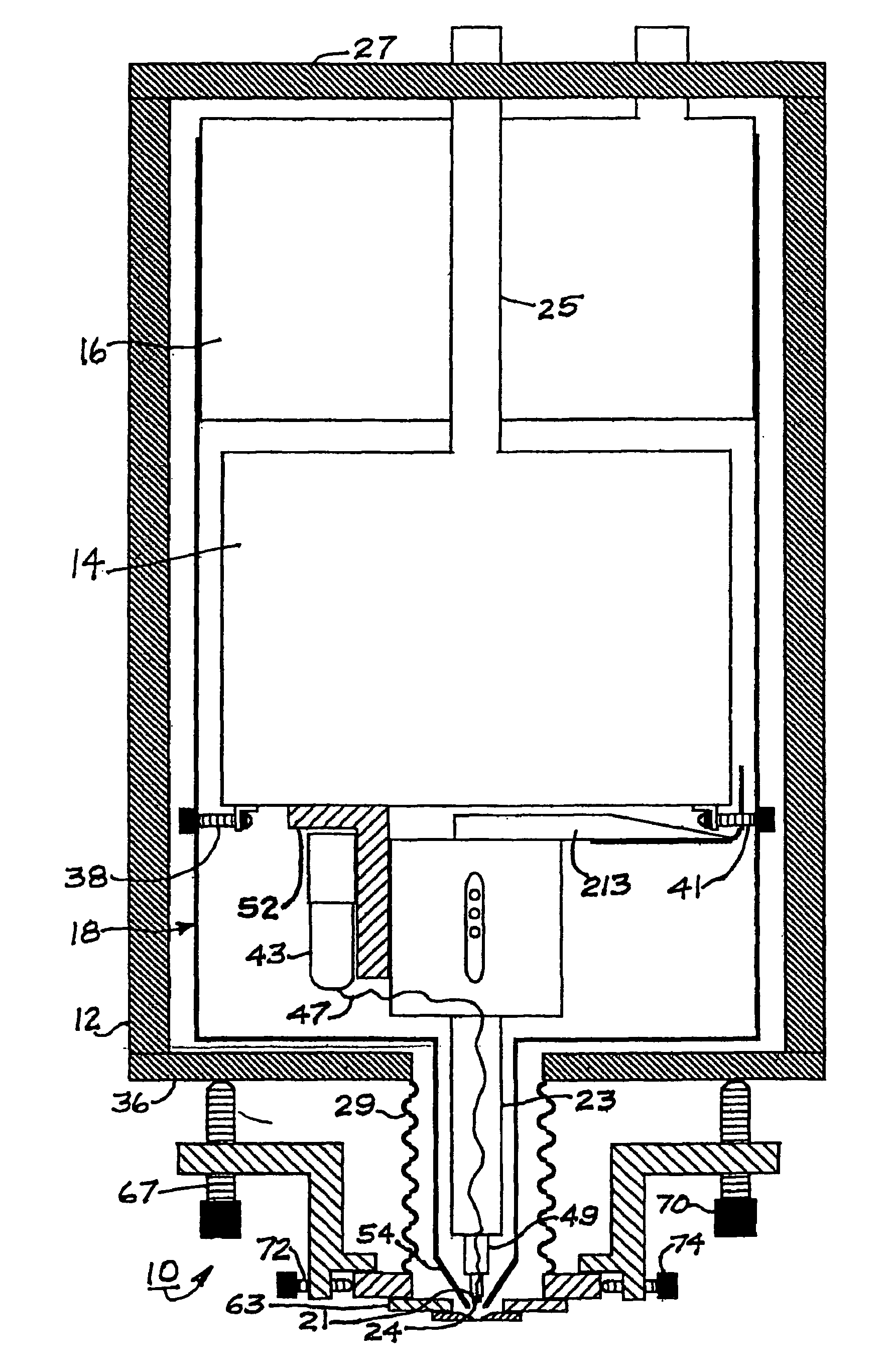 Superconducting quantum interference apparatus and method for high resolution imaging of samples