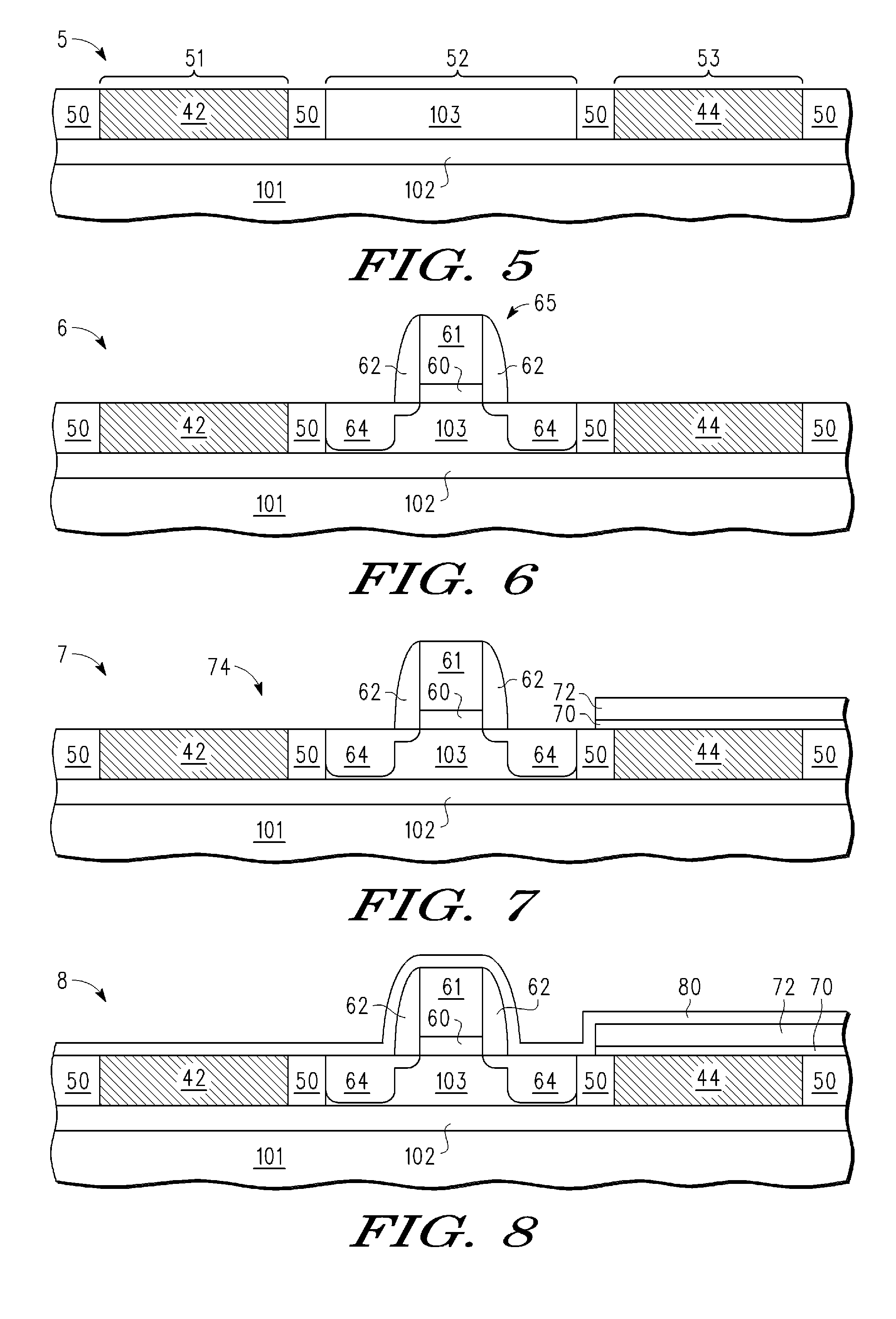 eFuse and Resistor Structures and Method for Forming Same in Active Region
