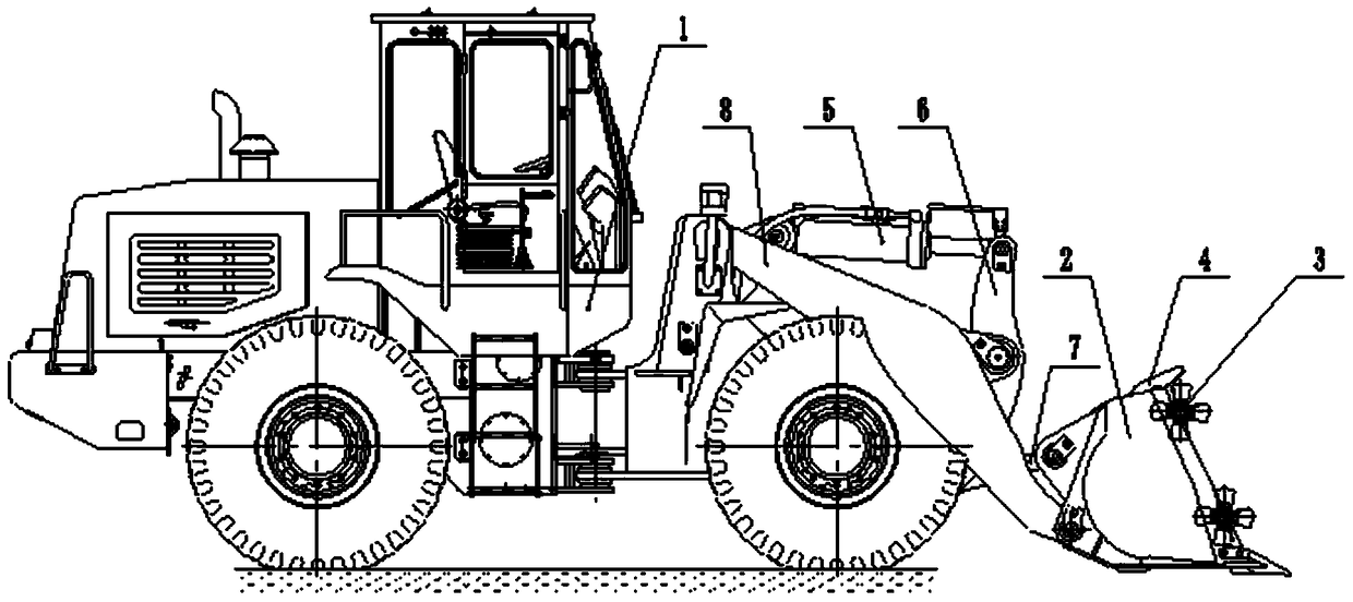 A method of using a hydraulic screw type cabin bottom cleaning machine