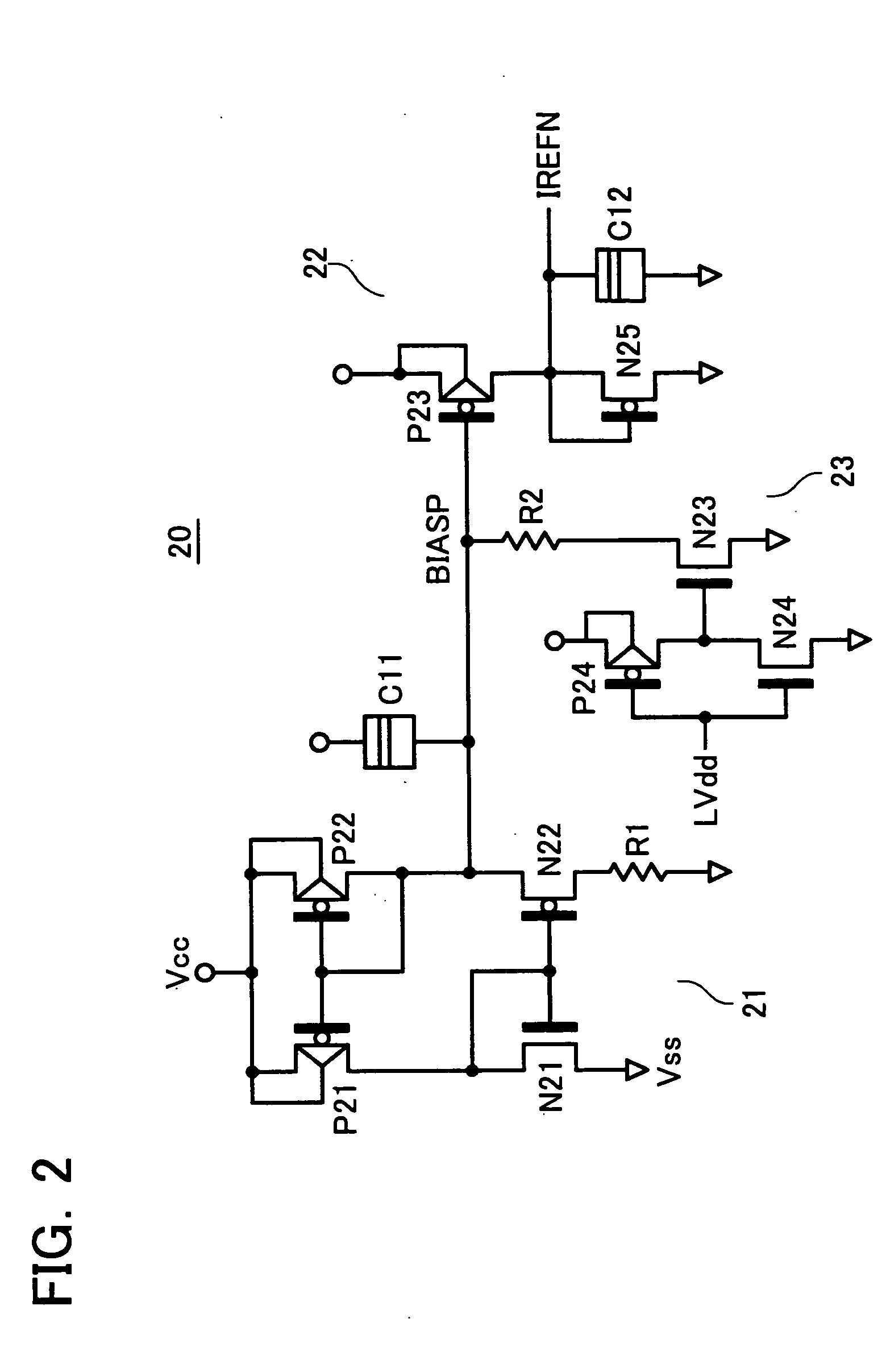 Semiconductor integrated circuit device with filter circuit