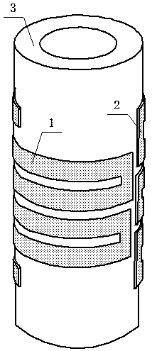 Induction heater for performing postweld heat treatment on small-diameter pipe welding head without cooling and manicuring method of induction heater