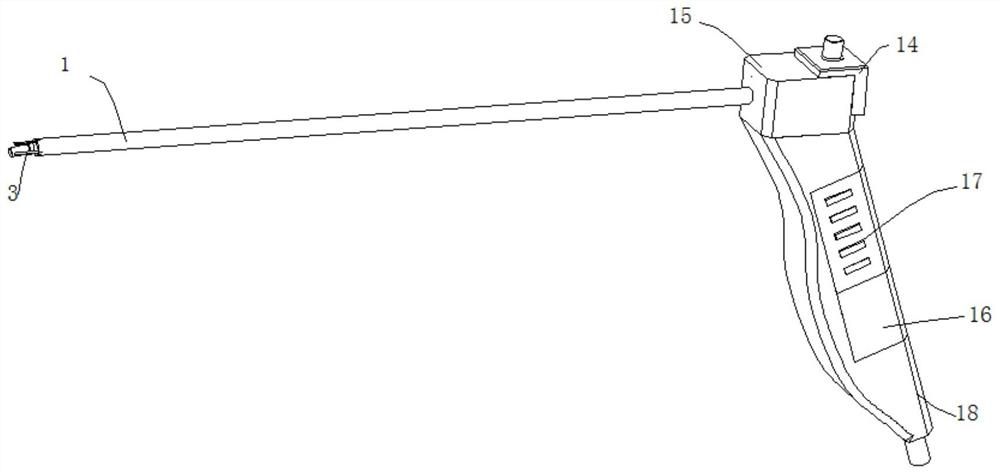 Intelligent exposable aspirator for single-hole robot