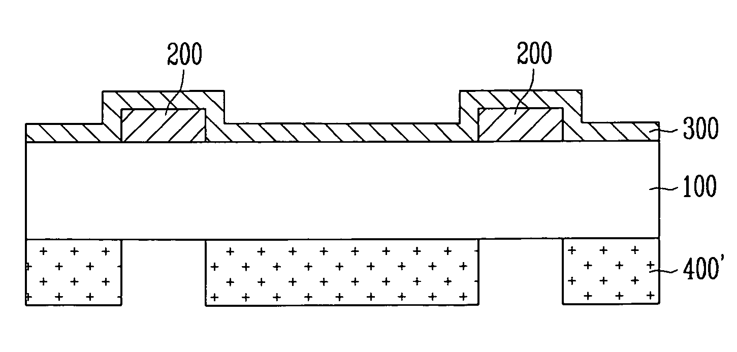 Method of manufacturing a chip