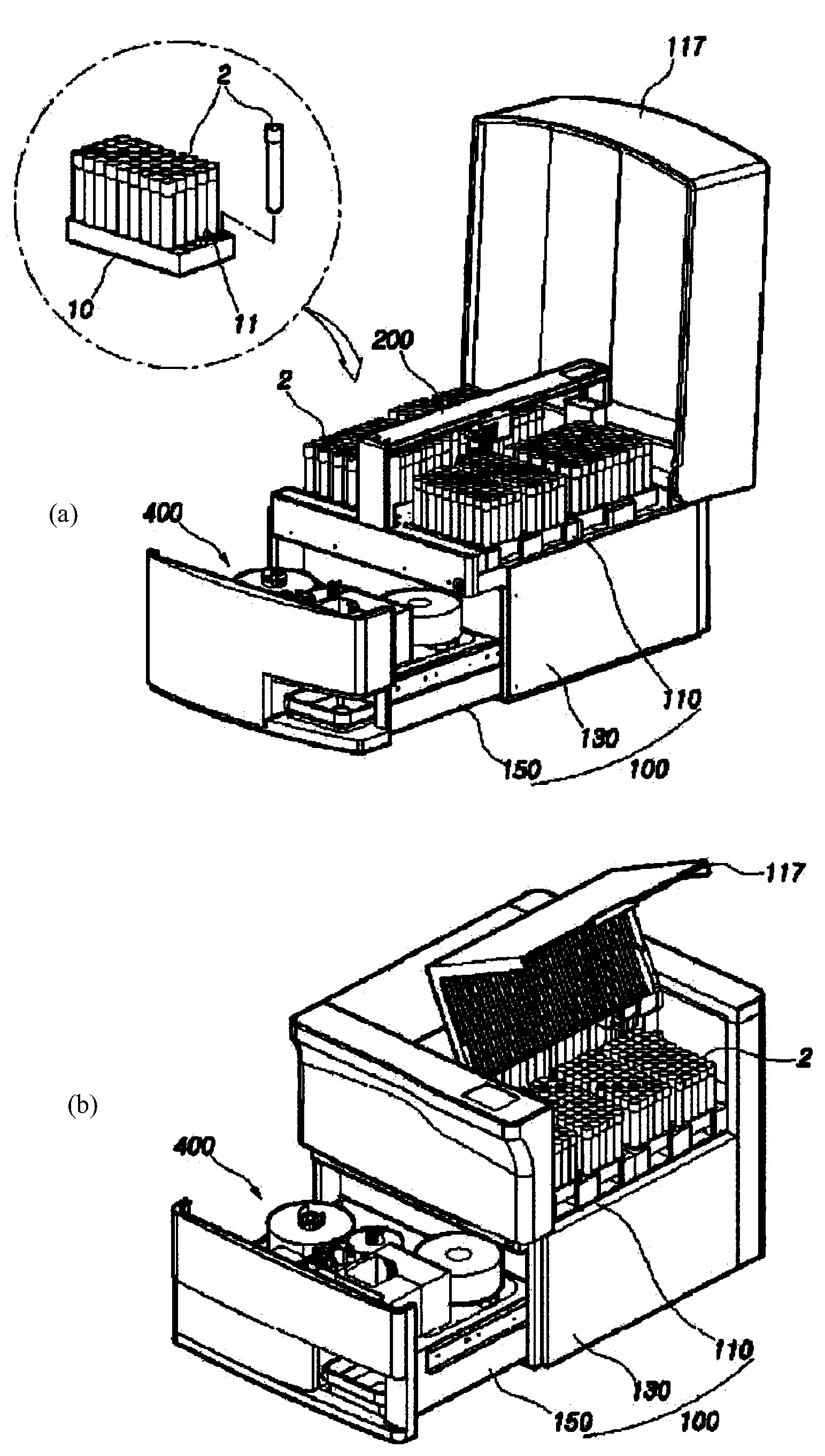Test tube gripper, test tube labeling unit, and test tube preparing apparatus including the same