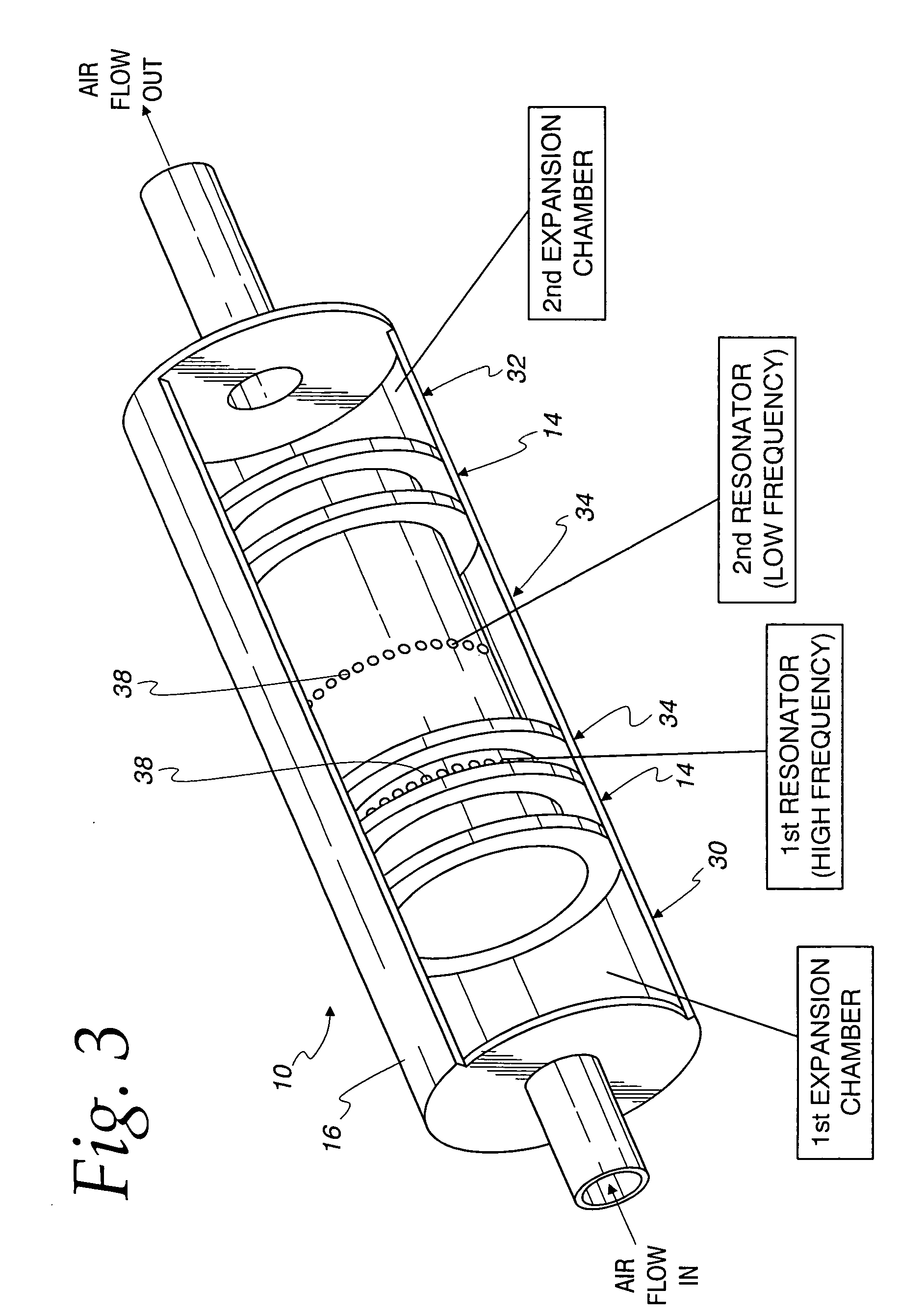 Integrated heat exchanger and muffler unit