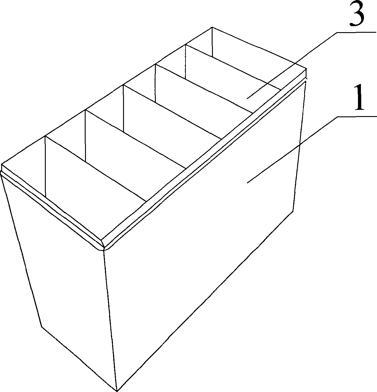 Starting valve control type lead acid storage battery with pure water chambers