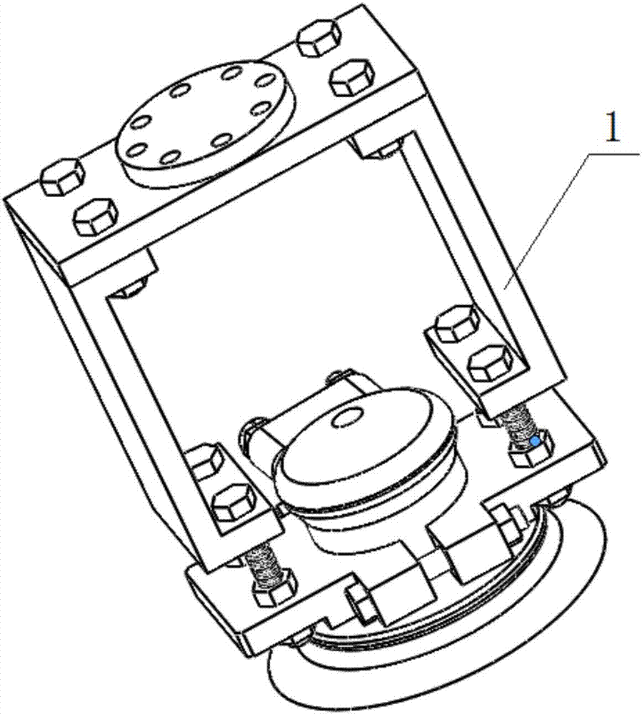 Notebook computer shell polishing tool equipment based on industrial robot