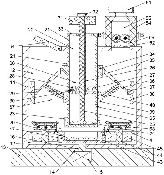 A kind of mixing equipment for titanate friction material production