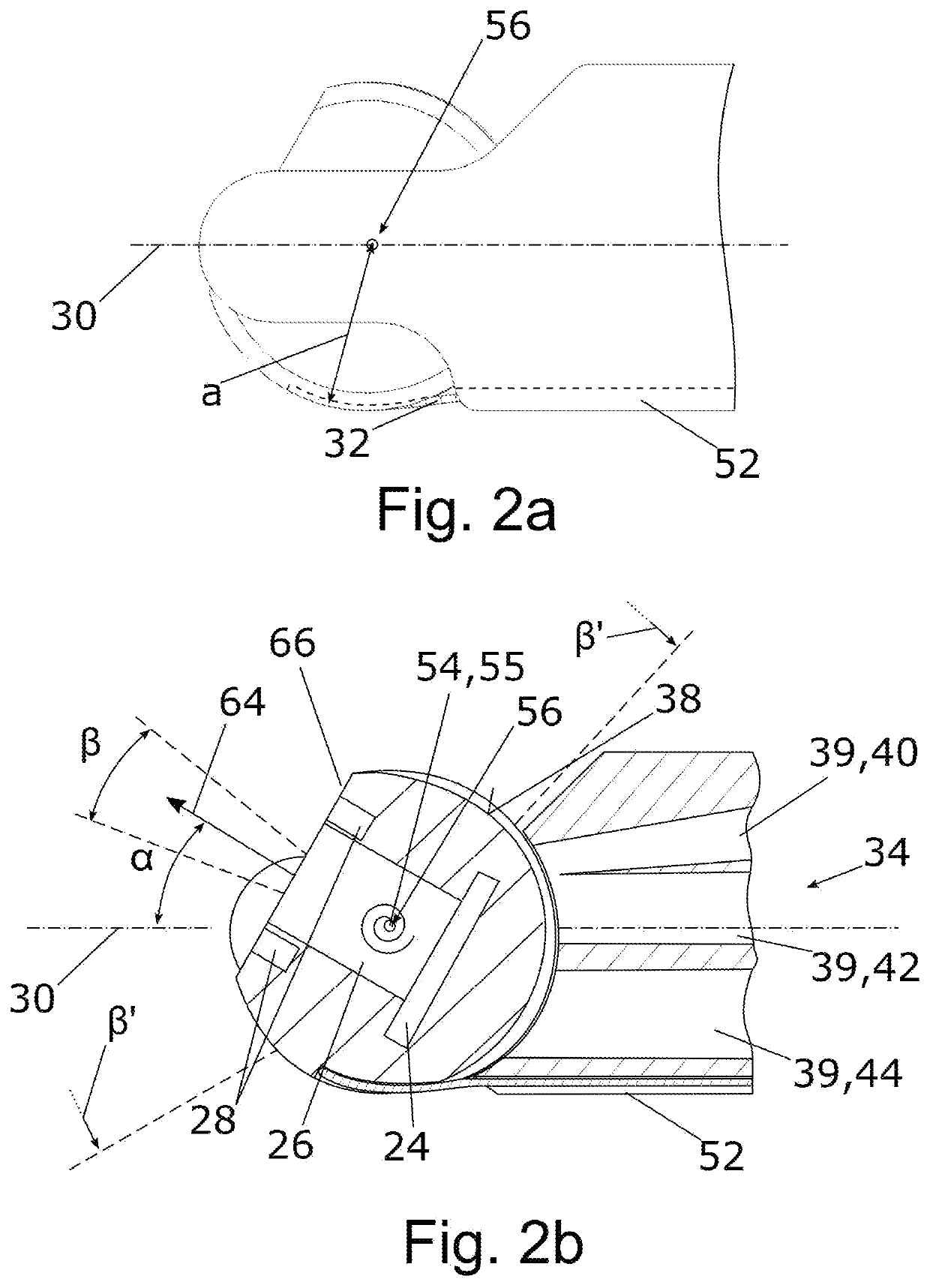 Endoscope with rotary drum and operating method