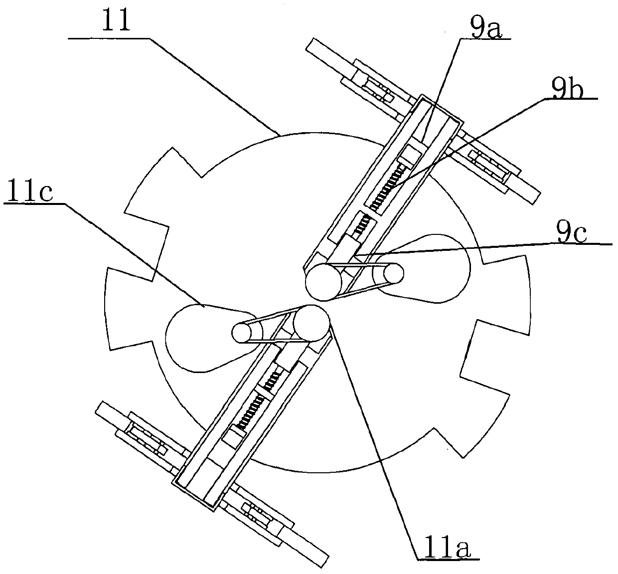 Agricultural deep-well aid device