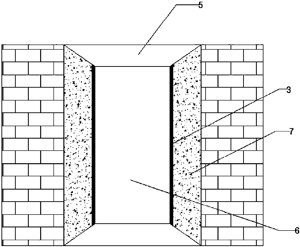 Waterproof process for basement construction