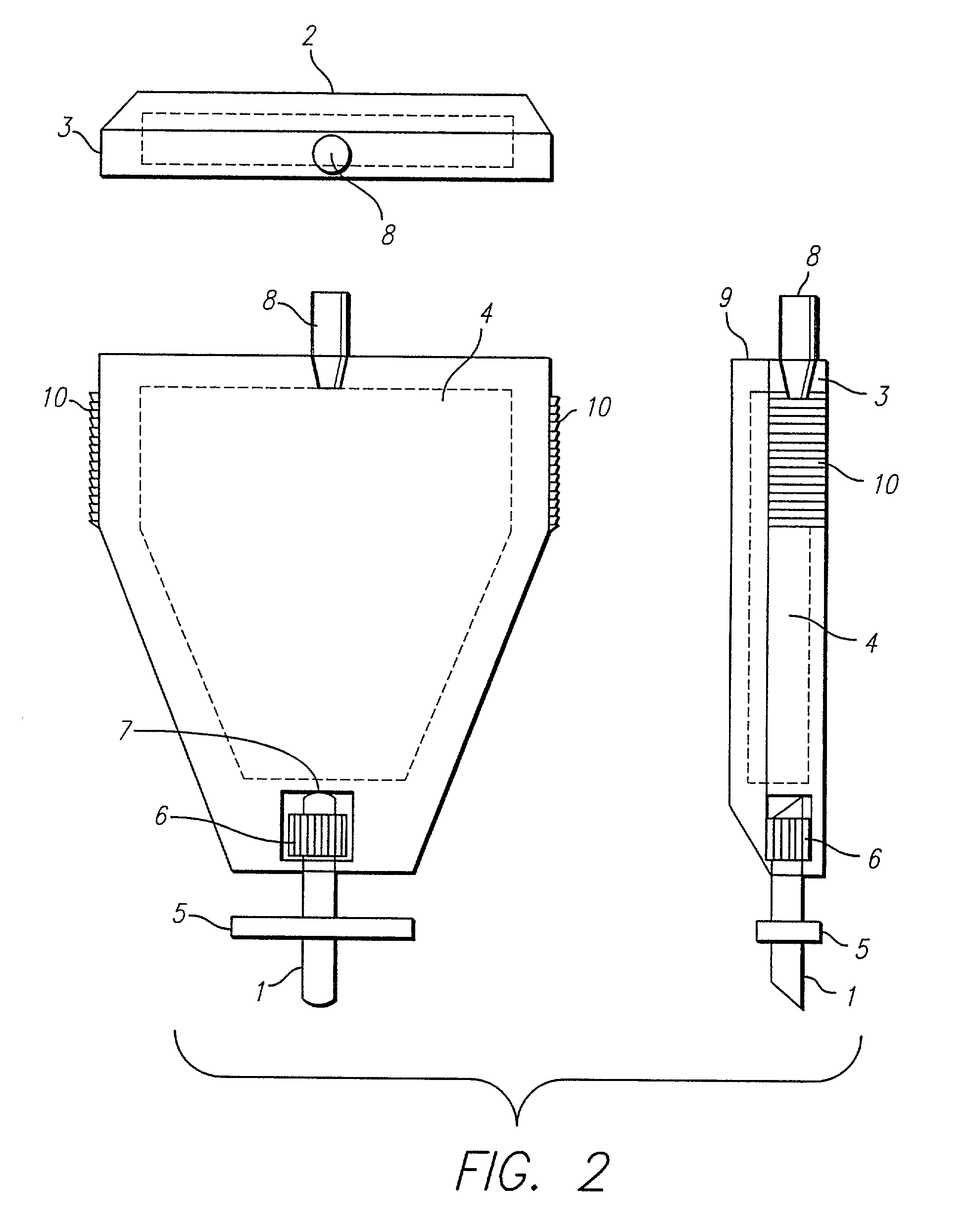 Cassette and applicator for biological and chemical sample collection