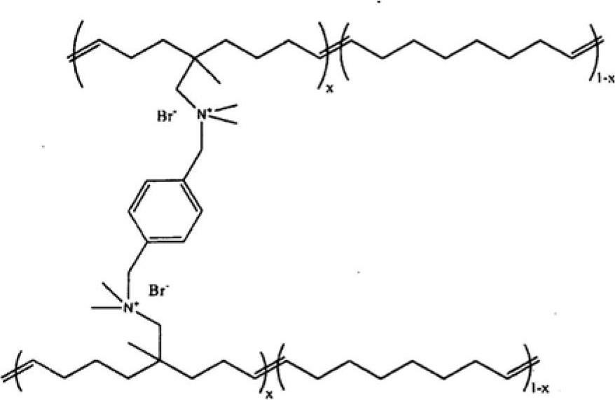 Norbornene-type polymers having quaternary ammonium functionality