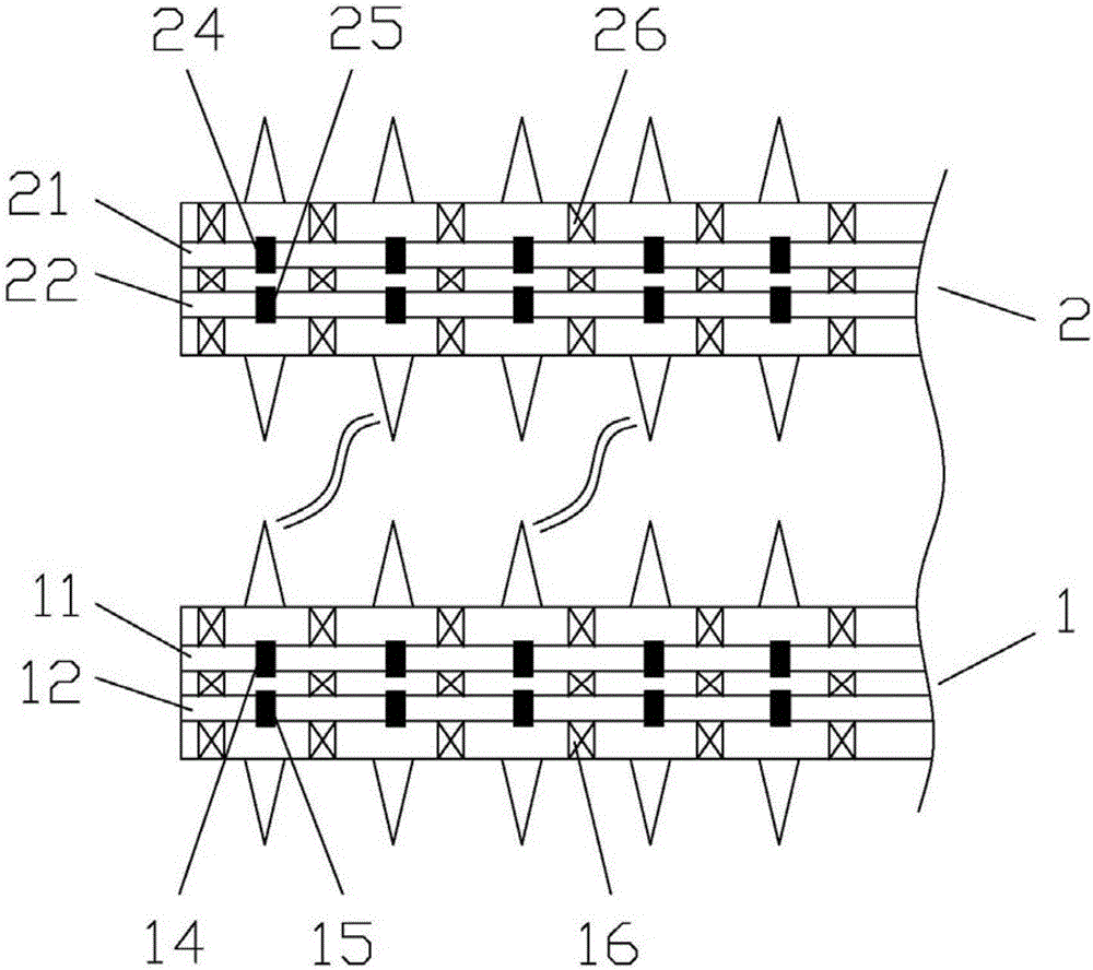 Grouping different-well asynchronous CO2-injecting oil extracting method adopting symmetric-type crack distributing