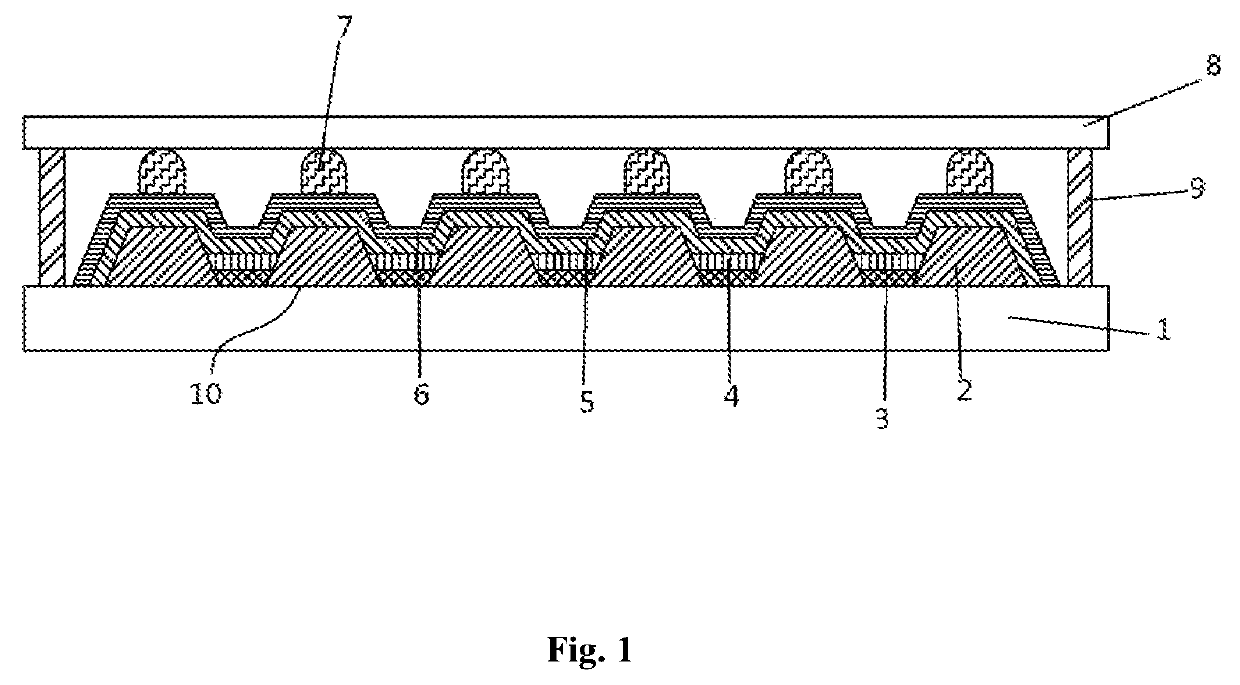 OLED component and method for manufacturing the same