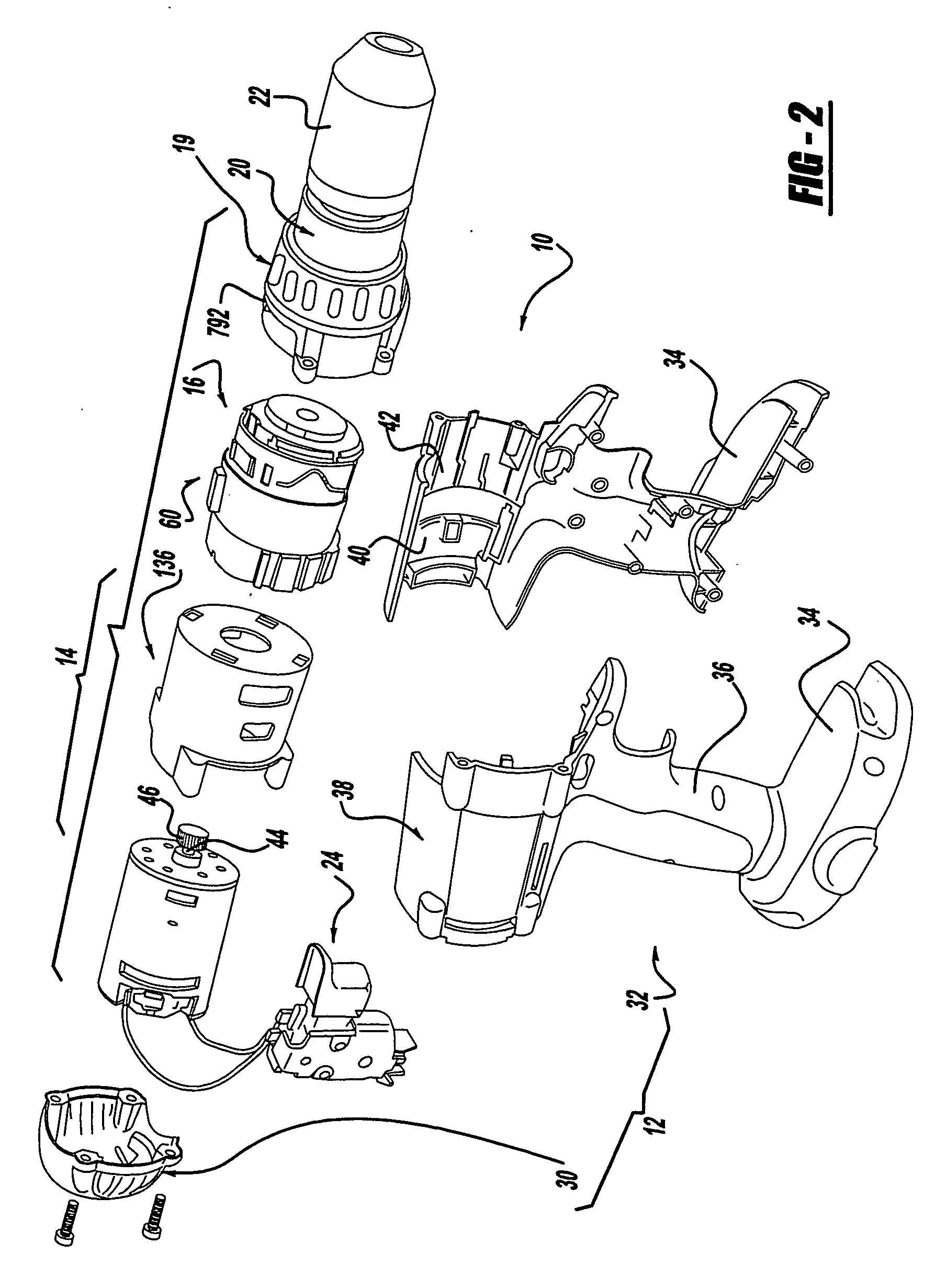 Hammer drill with a mode changeover mechanism