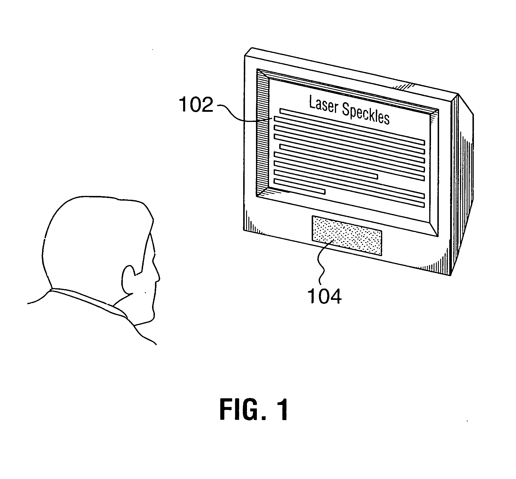 System and method for relieving eye strain