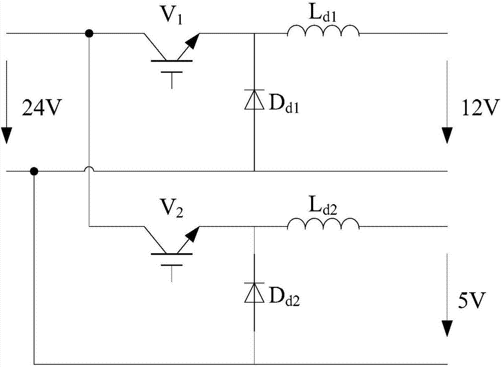 Self-power supply method for train