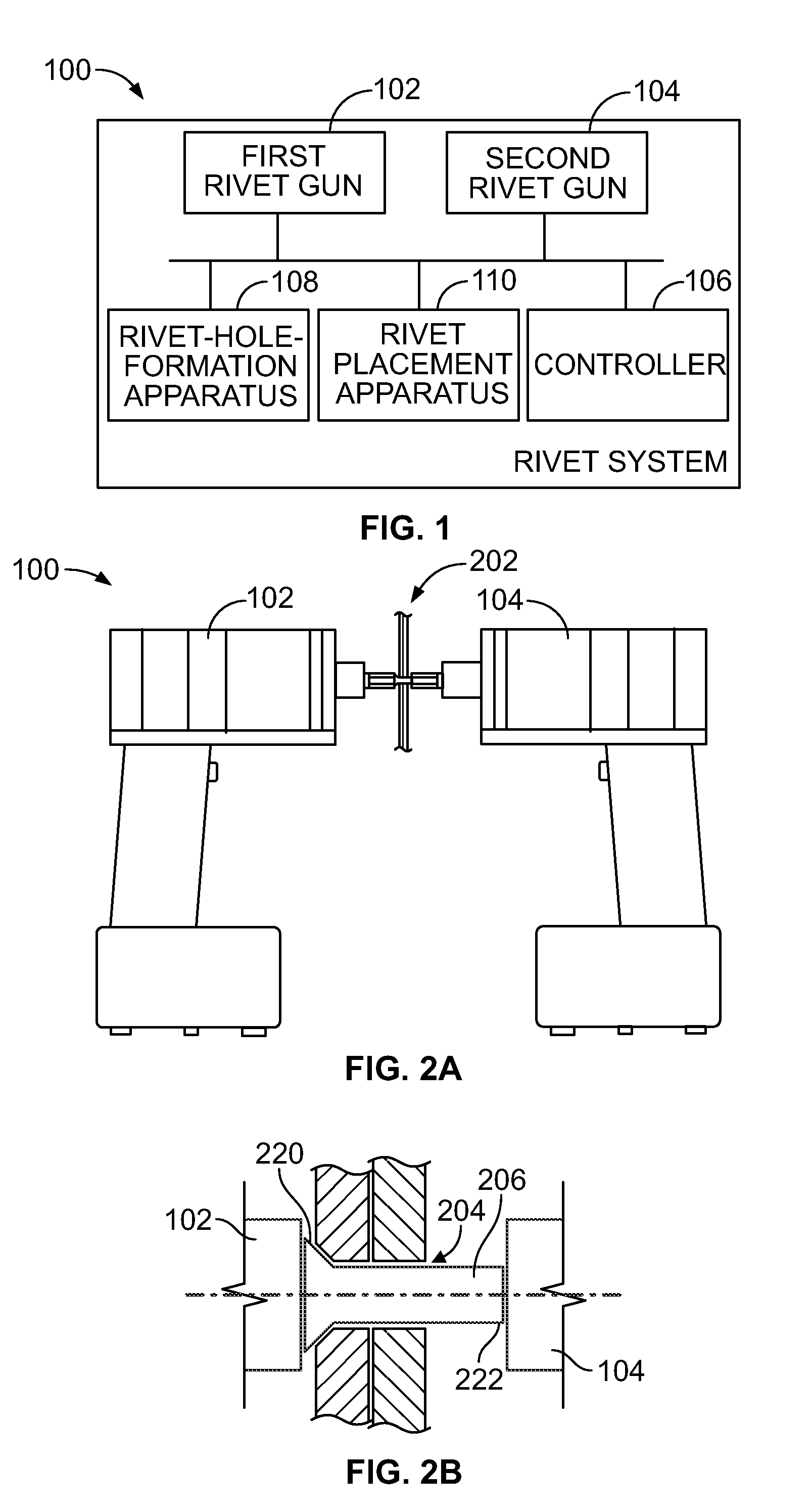 Apparatus and method for synchronized multi-stage electromagnetic rivet guns