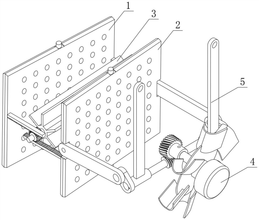 Blast furnace flue gas multi-stage guide purification device and implementation method