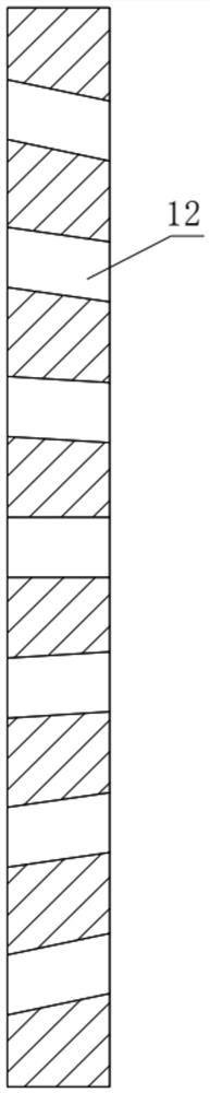 Blast furnace flue gas multi-stage guide purification device and implementation method